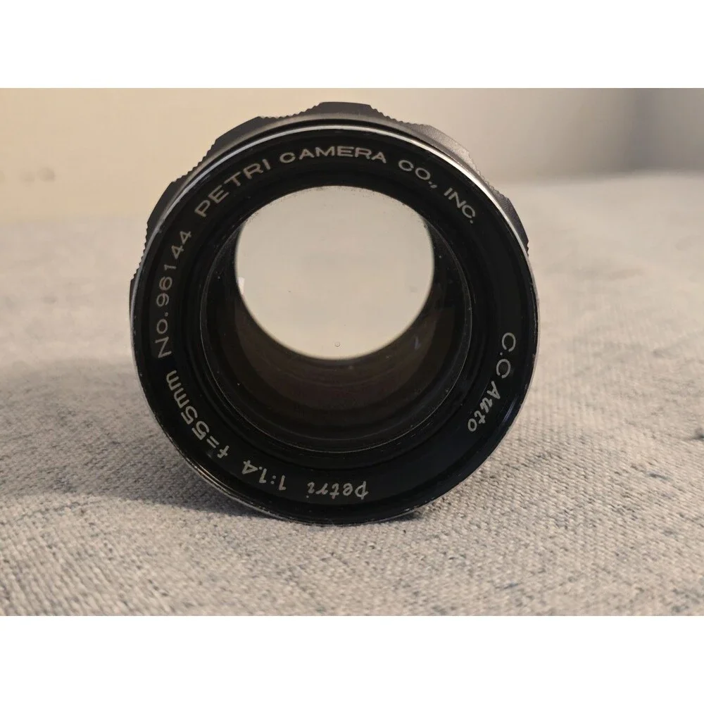 RARE Petri C.C. Auto 55mm f/1.4 Fast Prime Lens - Petri Mount - TESTED - READ
